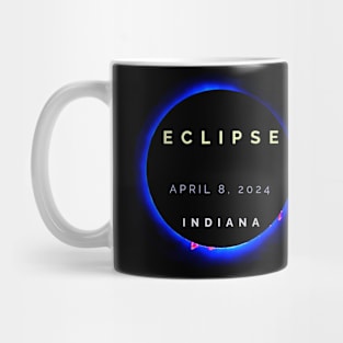 Solar Eclipse Totality in Indiana Mug